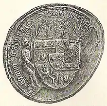 Seal of Archibald the Grim, 3rd Earl of Douglas