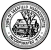 Official seal of Deerfield, Massachusetts