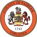 Official seal of Fairfax County