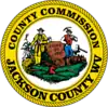 Official seal of Jackson County