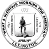 Official seal of Lexington, Massachusetts