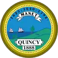 Official seal of Quincy, Massachusetts