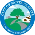 Official seal of Santa Clarita, California