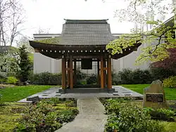 Kobe Bell on the grounds of Seattle Center, a designated city landmark