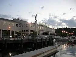 The Fishermen's Terminal marina on Salmon Bay, at the north end of Interbay