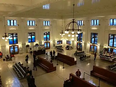 Interior of King Street Station