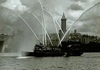 Fireboat Alki in 1940