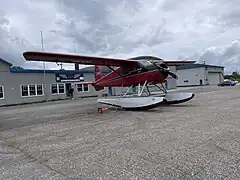 Tarmac of the Lac-à-la-Tortue aerodrome Chemin de la Vigilance