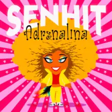 The official cover for "Adrenalina"