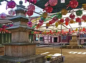 The pair Seonamsa's 3 Story Stone Pagodas