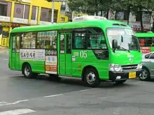 Image 111Hyundai County minibus being used as a city bus in Seoul, South Korea. (from Transit bus)