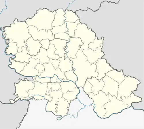 Podlokanj is located in Vojvodina