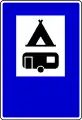 Camping for tents and caravans