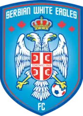 Serbian White Eagles' crest