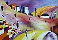 Sergey Zagraevsky. Jerusalem. The Western Wall. 70x100 oil, canvas. 1998.