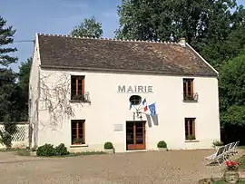 The town hall in Sermaise