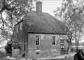 Rear view of Seven Springs, also known as Dabney House, King William County, Virginia, shown in 1940