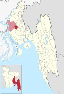 Location of Shahrasti