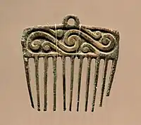 Shajing Culture Bronze Comb