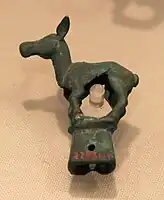 Shajing Culture Bronze Deer Ornament