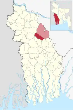 Location of Shalikha