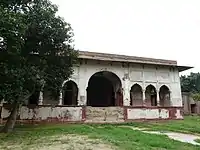 The Sheesh Mahal at Shalimar Bagh, Delhi.