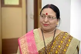 Sharda Sinha, a Bhojpuri and Maithili Singer.