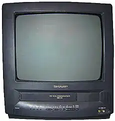 Sharp TV/VCR combo