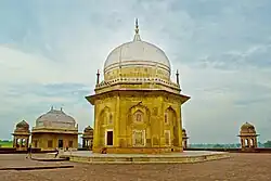 An image of an Indo-Islamic tomb