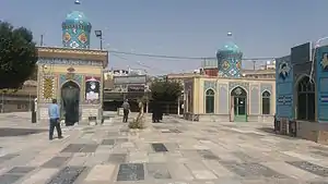 View from inside Sheikhan cemetery – 2016