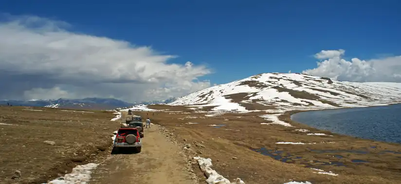 Sheosar Lake is a lake situated in Deosai National Park, in Gilgit-Baltistan province of northern Pakistan. It is located at the height of 4,142 metres.