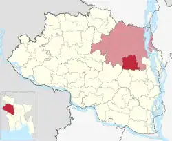 Location of Sherpur