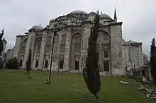 View of the mosque's southeast side (behind the mihrab)