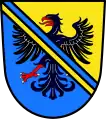 Coat of arms featuring a sable eagle.