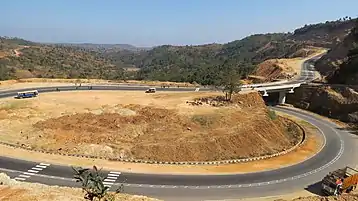 Shillong Bypass road