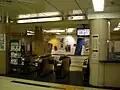 Oedo Line ticket gates, 2007