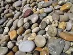 Shingle on Chesil Beach at Chesil Cove