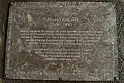 Shipyard Sculpture plaque