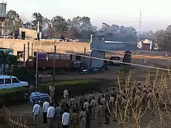 Republic day parade at Shirala Police Station