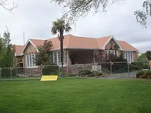 The Shirley Community Centre displaying significant earthquake damage