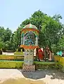 Shiva statue in Sant Nenuram ashram