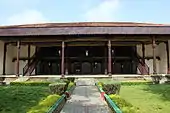 Darbar hall in the Shivappa Nayaka Palace.