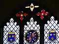 Stained glass window (castle end)