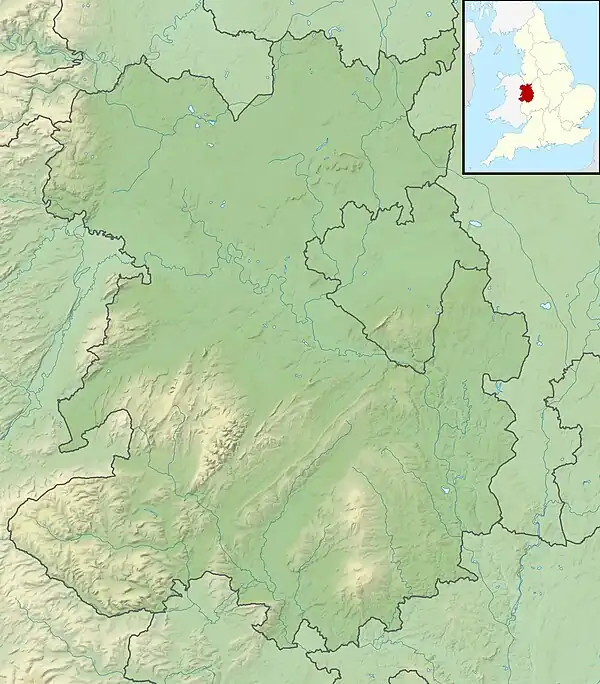 Buildwas Formation is located in Shropshire