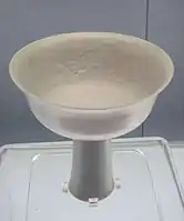 Shufu stem cup, Jingdezhen, 1271–1368.