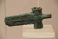 Bronze Qi axe, Siba Culture