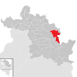 Location in the district