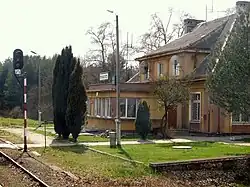 Train station in Siemiatycze