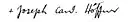 Joseph Höffner's signature