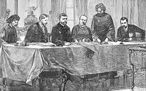 Signing of the Treaty of Huế, 25 August 1883